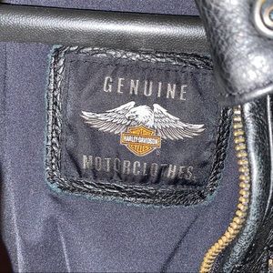 Medium Leather Harley Davidson Motorcycle Jacket